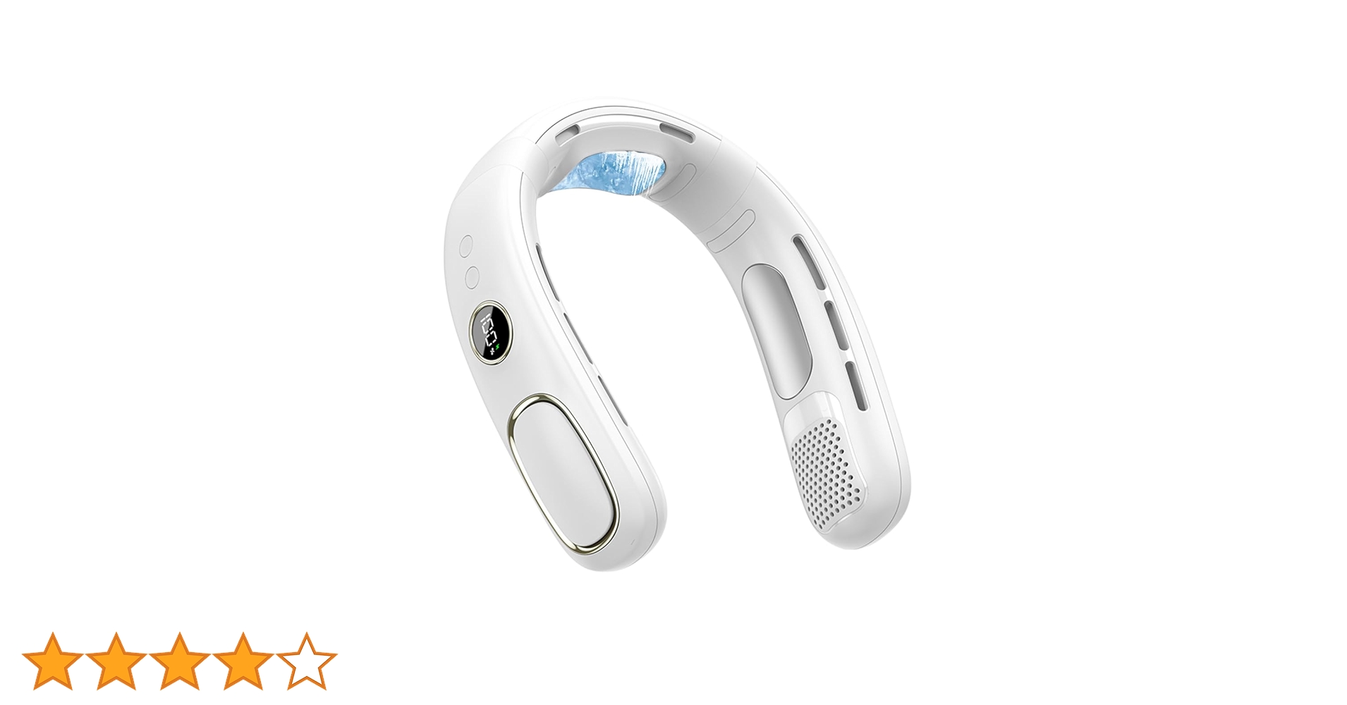 ネッククーラー ネックファン 扇風機 ホワイト 温冷8000mAh 軽量 ネッククーラー ネックファン 扇風機 ホワイト 温冷8000mAh 軽量